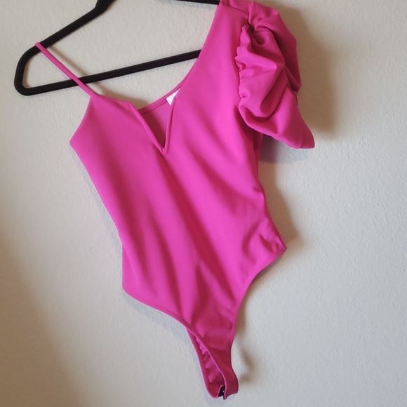 Magnolia Tops - Hot Pink bodysuit
